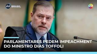 Partido Novo protocola pedido de impeachment de Toffoli após citação no caso Master