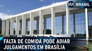 Julgamentos podem ser adiados em Brasília por falta de comida para jurados | SBT Brasil (12/02/25)