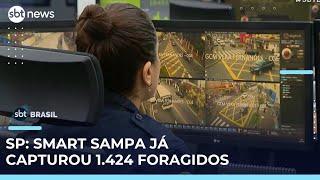 Smart Sampa: reconhecimento facial ajuda a prender cerca de seis foragidos por dia | #SBTBrasil