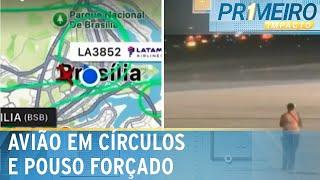 Após voar em círculos, avião da Latam faz pouso forçado em Brasília | Primeiro Impacto (27/12/24)