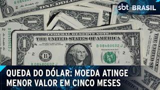 Dólar tem 7ª queda consecutiva e fecha o dia cotado a R$ 5,64 | SBT Brasil (19/03/25)