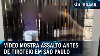 Câmeras flagram furto de apartamento em área nobre de São Paulo | SBT Brasil (11/02/25)