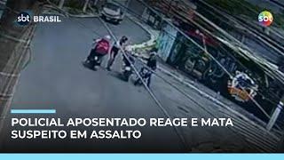 Suspeito morre após tentar assaltar policial aposentado em SP 