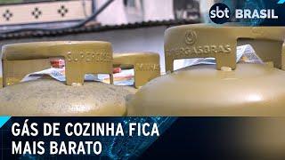 Redução do ICMS: gás de cozinha fica mais barato a partir deste sábado | SBT Brasil (01/02/25)