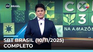 Assista à íntegra do SBT Brasil deste segunda-feira (10/11/2025) | #SBTBrasil
