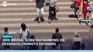 Brasil sobe 5 posições no ranking global de desenvolvimento humano | SBT Brasil (06/05/25)