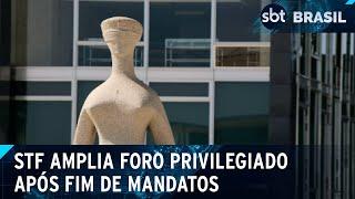 STF decide ampliar foro privilegiado para senadores e deputados federais  | SBT Brasil (11/03/25)