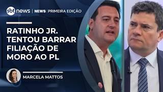 Ratinho Jr. tentou barrar filiação de Moro ao PL, dizem fontes | #NewsPrimeiraEdição