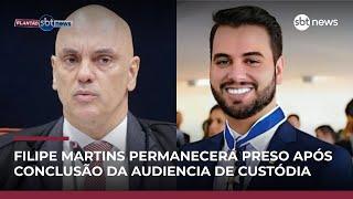 Filipe Martins passa por audiência de custódia e defesa fala sobre prisão | #PoderExpresso