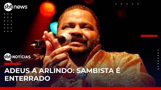 Corpo de Arlindo Cruz é enterrado no Rio de Janeiro | #SBTNoticias
