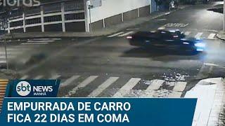 Mulher cai de carro em movimento e fica 22 dias em coma; marido é preso | #SBTNews Manhã (20/03/25)