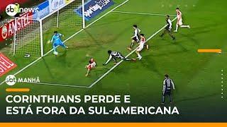 Corinthians perde para o Huracán e dá adeus à Copa Sul-Americana | #SBTManhã (28/05/25)