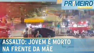 Jovem de 21 anos é assassinado na frente da mãe em Belém | Primeiro Impacto (26/11/24)