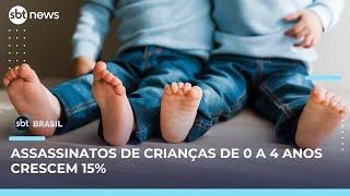 Casos de homicídio na 1ª infância aumentam nos últimos anos, diz pesquisa | SBT Brasil (17/05/25)