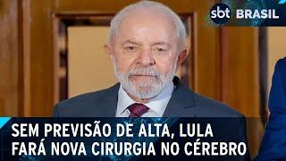 Lula fará novo procedimento no cérebro nesta quinta (12)  | SBT Brasil (11/12/24)