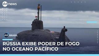 Rússia exibe poder de fogo com mais de 150 navios e 120 aeronaves no Oceano Pacífico