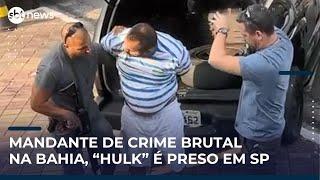 “Hulk”, mandante de triplo homicídio na Bahia, é preso na Grande SP | #SBTNews Manhã (08/05/25)
