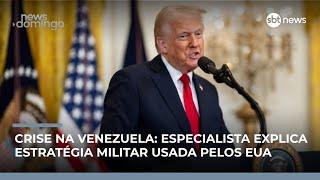 Entenda a estratégia militar usada pelos Estados Unidos contra a Venezuela | #NewsDomingo