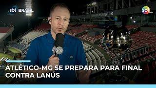 Atlético-MG se prepara para final da Sul-Americana contra Lanús