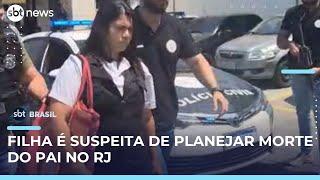 Filha é presa suspeita de matar o próprio pai por dinheiro no Rio | #SBTBrasil