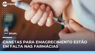 Consumidores podem estar estocando canetas para emagrecimento | SBT Brasil (03/06/25)
