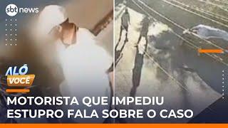 Empresário que impediu sequestro e possível estupro de adolescente fala sobre o caso | #AloVoce