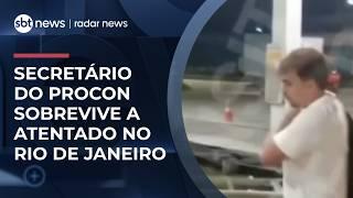 Secretário do Procon do Rio de Janeiro sobrevive a atentado em posto de gasolina | #RadarNews