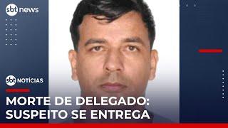 Suspeito de envolvimento na morte do delegado Ruy Ferraz se entrega e é preso | #SBTNoticias