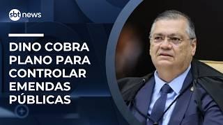 Flávio Dino cobra plano da AGU para controle de emendas parlamentares | #SBTNews