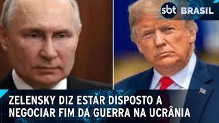 Governo russo classifica carta de Zelensky a Trump como “positiva” | SBT Brasil (05/03/25)