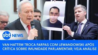 Van Hattem troca farpas com Lewandowski após crítica sobre imunidade parlamentar; veja análise