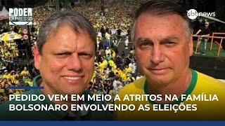 Defesa de Bolsonaro pede autorização para visita de Tarcísio na Papudinha | #PoderExpresso
