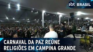 “Carnaval da Paz” em Campina Grande deve reunir 350 mil fiéis em 2025 | SBT Brasil (03/03/25)