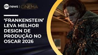 “Frankenstein” vence três categorias técnicas no Oscar 2026 | #CinemaNoSBTNews