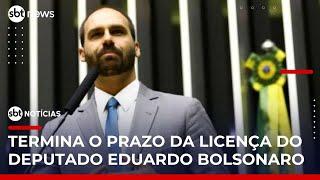 Eduardo Bolsonaro diz que não vai renunciar ao mandato de deputado | #SBTNoticias