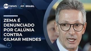PGR denuncia Romeu Zema no STJ por calúnia contra Gilmar Mendes em vídeo feito com IA