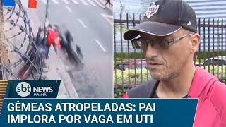 Família busca vaga em UTI para adolescente atropelada por motociclista | #SBTNews Manhã (19/03/25)