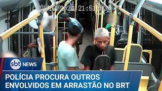 Polícia prende suspeitos de participar de arrastão em BRT no RJ | #SBTNews (06/01/25)