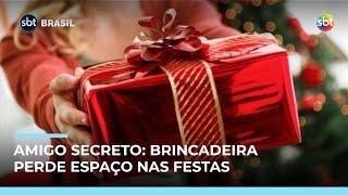 Amigo secreto perde força: só 36% dos brasileiros devem participar, diz CNDL | #SBTBrasil