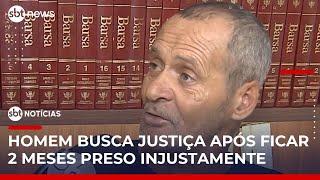 Homem fica quase dois meses preso por engano confundido com foragido da Justiça | #SBTNotícias