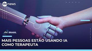 Inteligência Artificial: pessoas estão usando IA para fazer terapia| #SBTBrasil