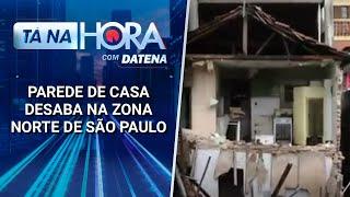 Parede de casa desaba na zona norte de São Paulo | Tá na Hora (27/12/24)