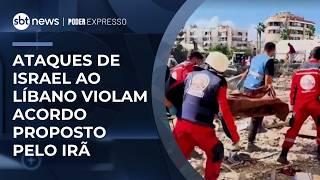 Cessar-fogo em risco: ataques de Israel ao Líbano deixam mais de 250 mortos | #PoderExpresso