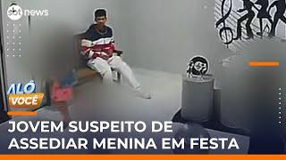 Flagrado abusando de criança em festa de família é procurado pela polícia | #AloVoce