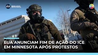 Governo dos EUA anuncia fim de operação do ICE em Minnesota após pressão popular 
