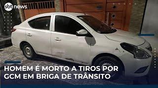 Motorista é baleado e morto por Guarda Civil Municipal em briga de trânsito | #SBTNews (19/05/25)