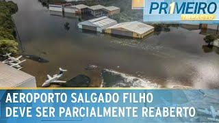 Concessionária anuncia data de reabertura do aeroporto de Porto Alegre | Primeiro Impacto (08/07/24)