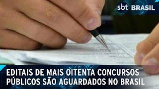 Concursos públicos: vagas, salário e datas confirmados e previstos para 2025 | SBT Brasil (02/01/25)