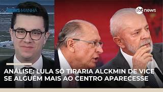 Alckmin de seguir como vice de Lula se ninguém mais ao centro aparecer, diz analista | #NewsManhã