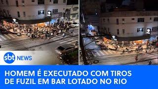 Ataque a tiros em bar deixa um morto e cinco feridos no RJ